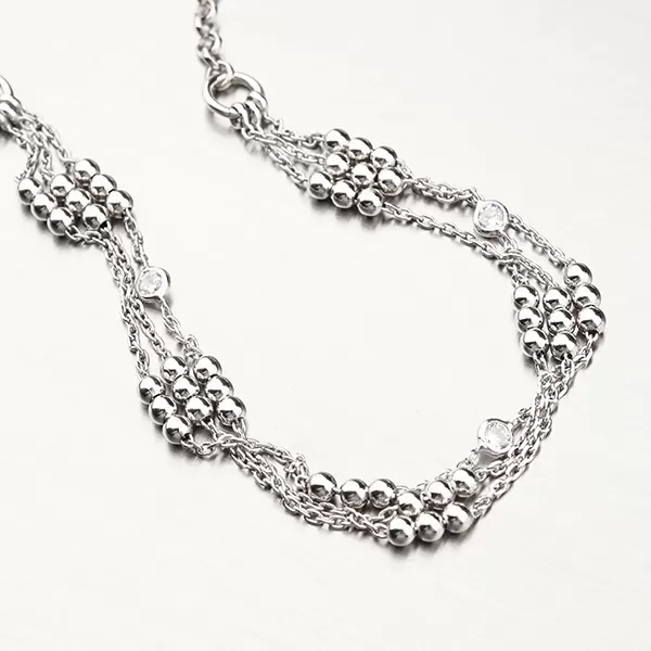 Náramok so zirkónmi - striebro 925 B2501155-0398-SLX