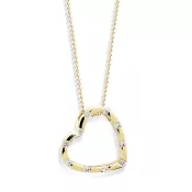 Srdiečko so zirkónmi DZ1941ZL