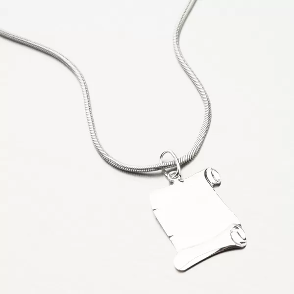 Pergamen z bieleho zlata 357-0083