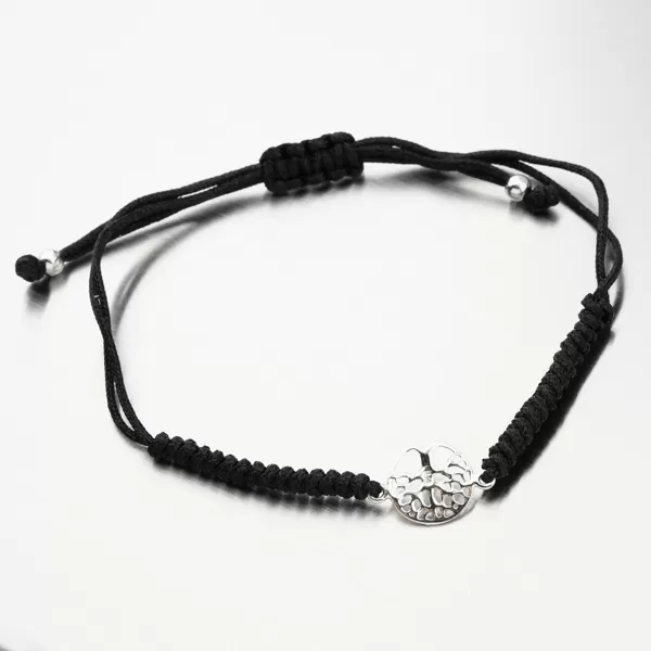 Strieborný povrázkový náramok strom života BST-14537