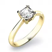 Zásnubný prsteň so zirkónom ZP-10808-ZL-ZIR