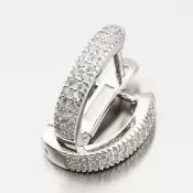 Strieborné náušnice so zirkónmi UCST-121989