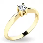 Zásnubný prsteň so zirkónom ZP-10942-ZL-ZIR