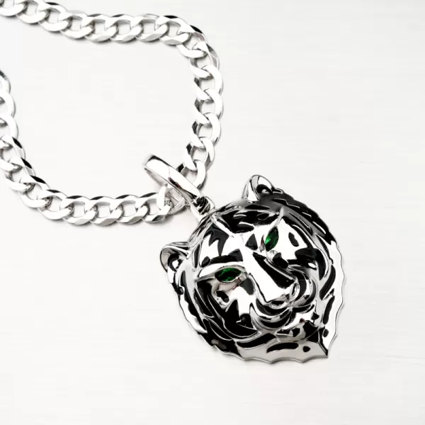 Strieborný prívesok Tiger PKL-3081