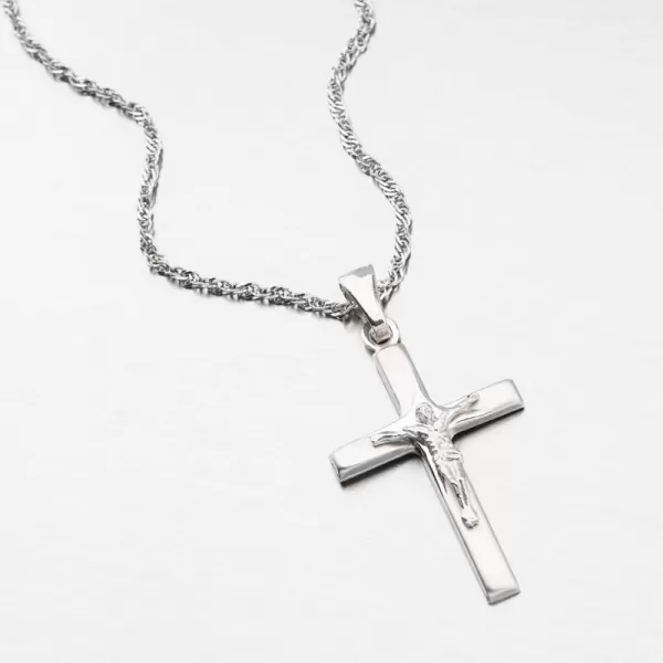 Strieborný prívesok Ježiš Kristus P2200061-1132-SLX