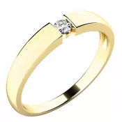 Zásnubný prsteň so zirkónom ZP-10771-ZL