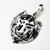 Strieborný prívesok Tiger PKL-3081