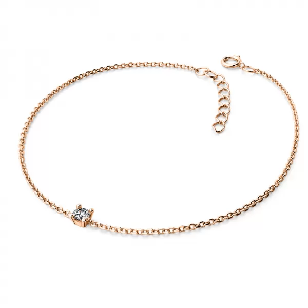 Zlatý náramok s diamantom 10828-NR01-CV