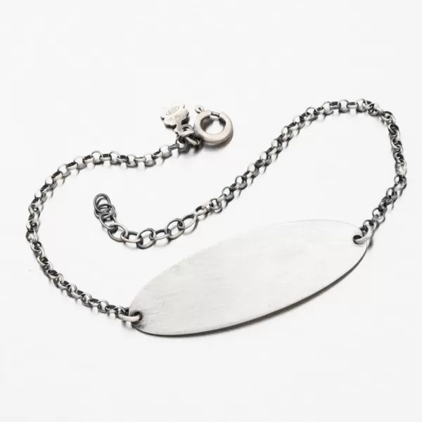 Strieborný náramok s doštičkou B1801279-0532-SLX