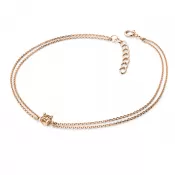 Dámsky náramok žlté zlato 585/1000 prírodný diamant 0,130 ct so šampanským 10828-NR02-CV-Champ