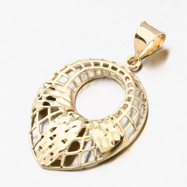 Zlatý prívesok s gravírovaním PKL23-002