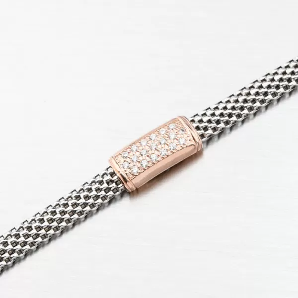 Náramok - striebro 925 so zirkónmi B1400750-1304-SLX