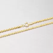 Valis dutá retiazka - zlato 585, 45-1359