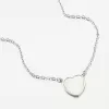 Strieborný náhrdelník s opálom SST-15817/45L