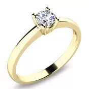 Zásnubný prsteň so zirkónom ZP-10940-ZL-ZIR