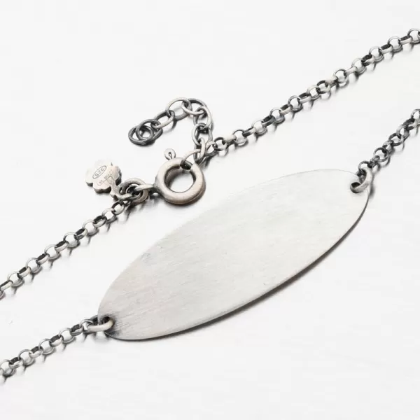 Strieborný náramok s doštičkou B1801279-0532-SLX