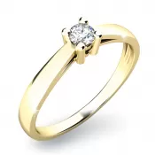 Zásnubný prsteň so zirkónom ZP-10797-ZL-ZIR