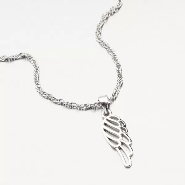 Strieborný prívesok anjelské krídlo HST-13531