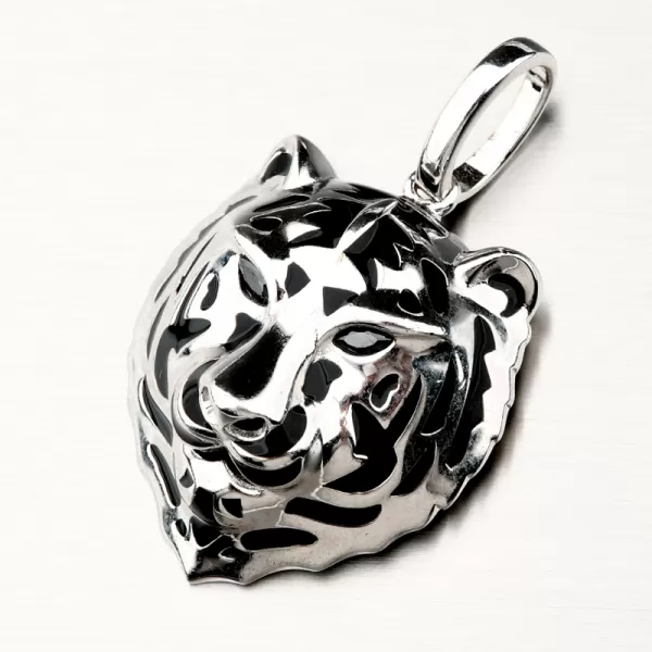 Strieborný prívesok tiger PKL-3113