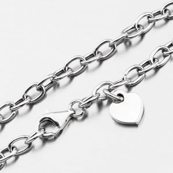 Náramok so srdiečkom - striebro 925 B1400637-1264-SLX