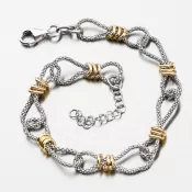 Strieborný náramok - striebro 925 B2000405-1264-SLX