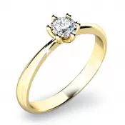 Zásnubný prsteň so zirkónom ZP-10819-ZL-ZIR