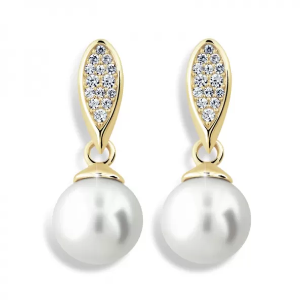 Perlové náušnice GZ3124Z