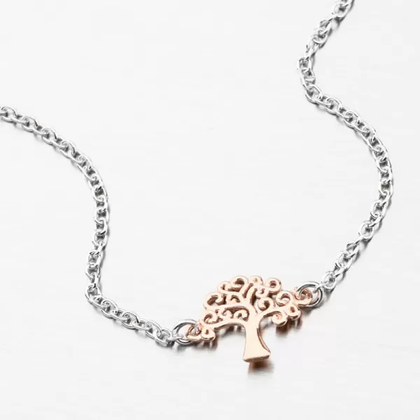 Strieborný náramok so stromom života B1502972-0331-SLX