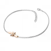 Zlatý náramok s brilliabmi 10851-NR01-BCV