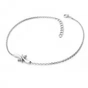 Dámsky náramok žlté zlato 585/1000 prírodný diamant 0,030 ct G/SI s diamantmi 10851-NR01-B