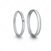 Oceľové snubné prstene SP-7046