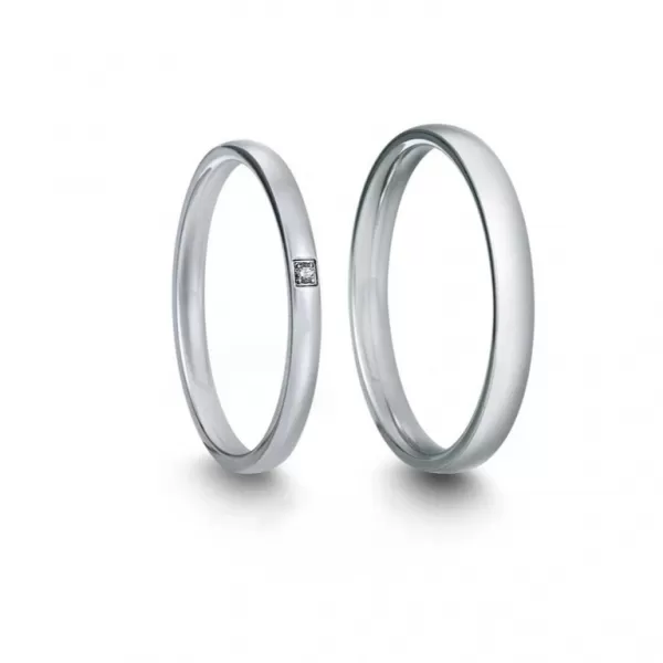 Oceľové snubné prstene SP-7046