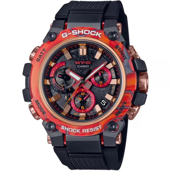 Casio G-Shock MT-G Flare Red Limited Edition (667) MTG-B3000FR-1AER