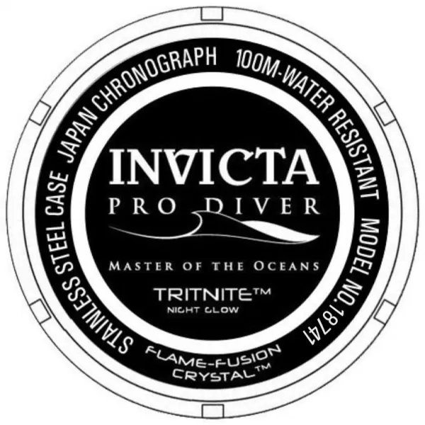 Invicta Pre Diver Men Quartz 18741