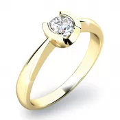 Zásnubný prsteň s diamantom ZP-10809D-ZL