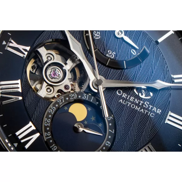 Orient Star Classic Moonphase Open Heart Automatic RE-AY0103L00B