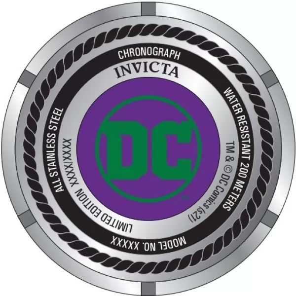 Invicta DC Comics Quartz 35321 Joker Limited Edition