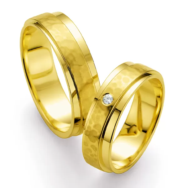 Snubné prstene s diamantom SP-510