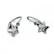 Detské náušnice s diamantmi DF1942