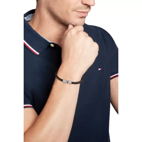 Tommy Hilfiger kožený náramok Infinity 2790458