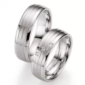 Snubné prstene s diamantmi SP-512