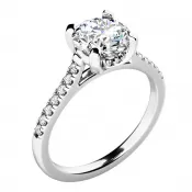 Dámsky prsteň prírodný diamant 1,10 ct 10962-B-DIA