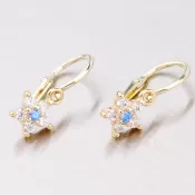 Náušničky zo žltého zlata 52DN-2118ZMB