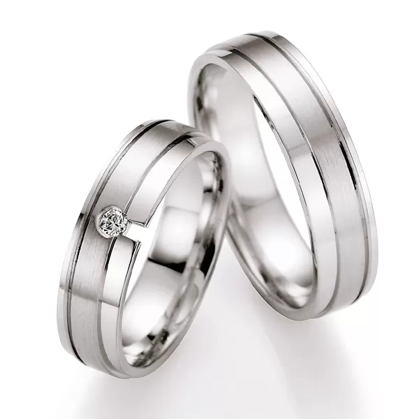 Snubné prstene s diamantom SP-523