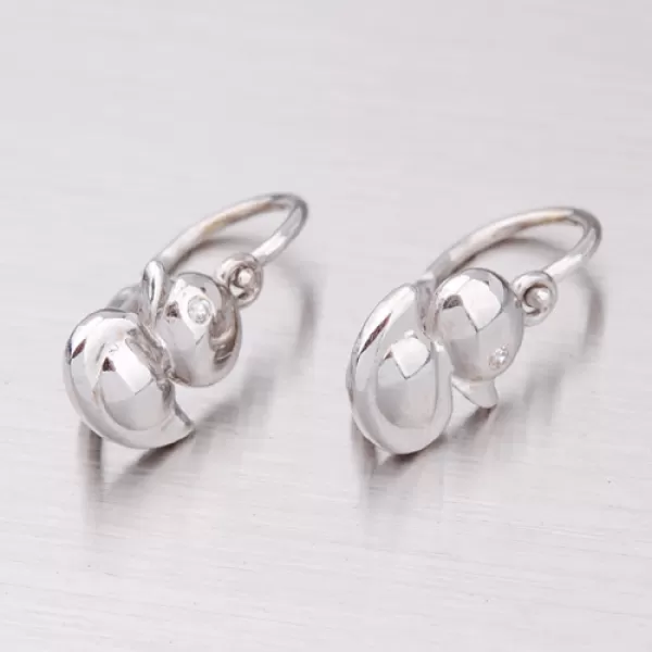 Zlaté detské náušnice 52DN-1954B