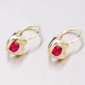 Detské náušničky zo žltého zlata 52DN-1943ZČ