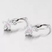 Náušničky z bieleho zlata 52DN-2118BRB