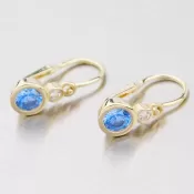 Zlaté detské náušnice 52DN-1984ZM