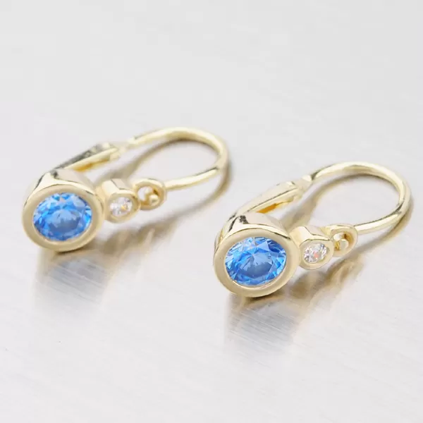 Zlaté detské náušnice 52DN-1984ZM