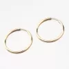 Kruhy zo žltého zlata 20 mm 12-051-01